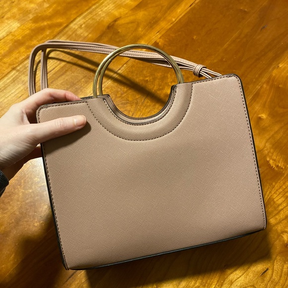 Square Handbag with Round Handle - Picture 4 of 4